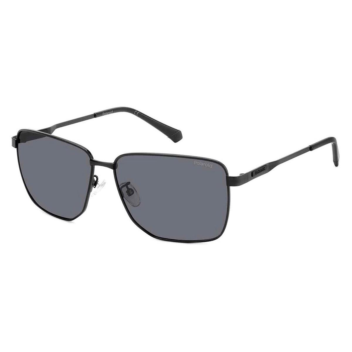 Polaroid Pld Sunglasses Men Black / Gray Polarized 62mm