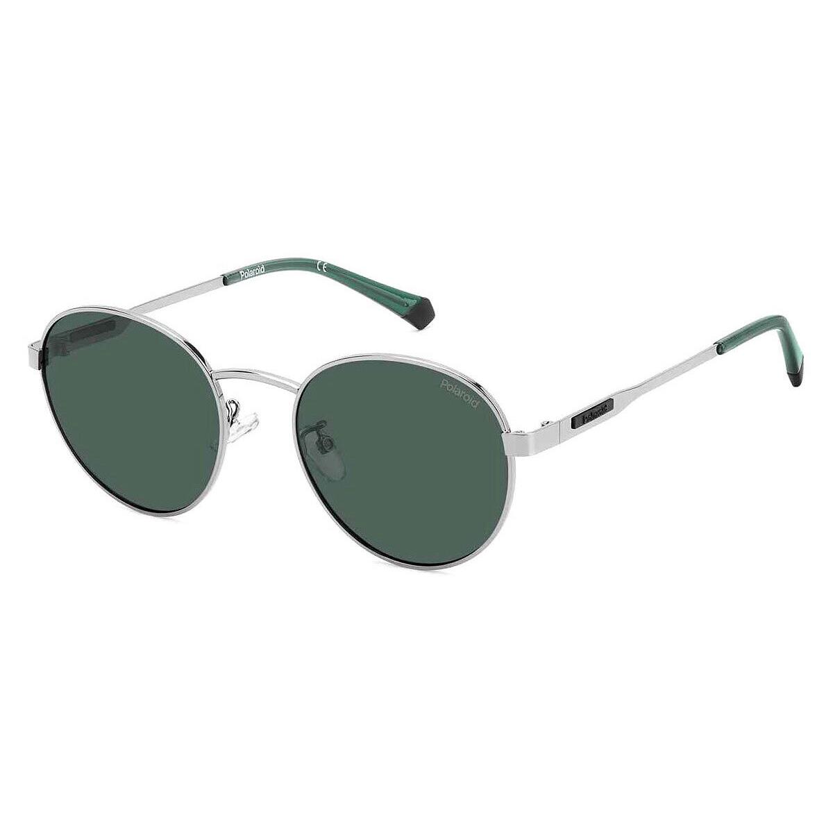 Polaroid Pld Sunglasses Ruthenium / Green Polarized 52mm