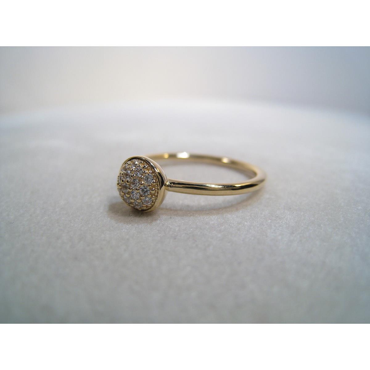 Pandora Ring Dazzling in 14K Gold CZ 150187CZ-52