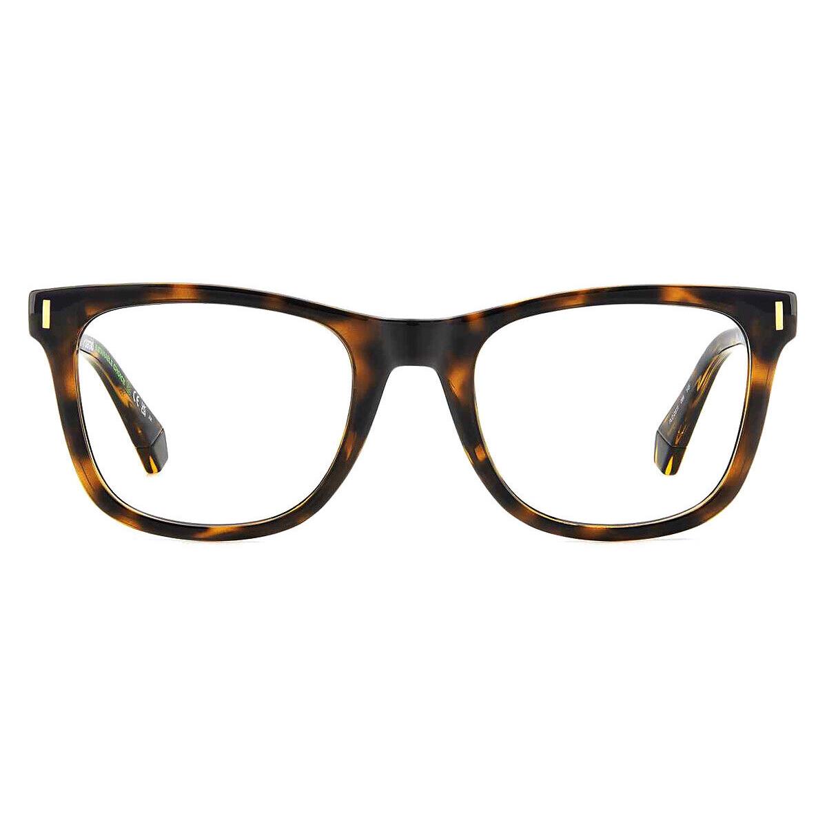 Polaroid Pld Eyeglasses Women Havana 51mm