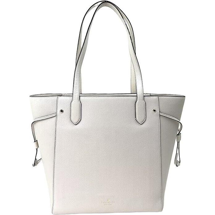 Kate Spade Large Tote Pebbled Leather Parchment Light Cream K6113