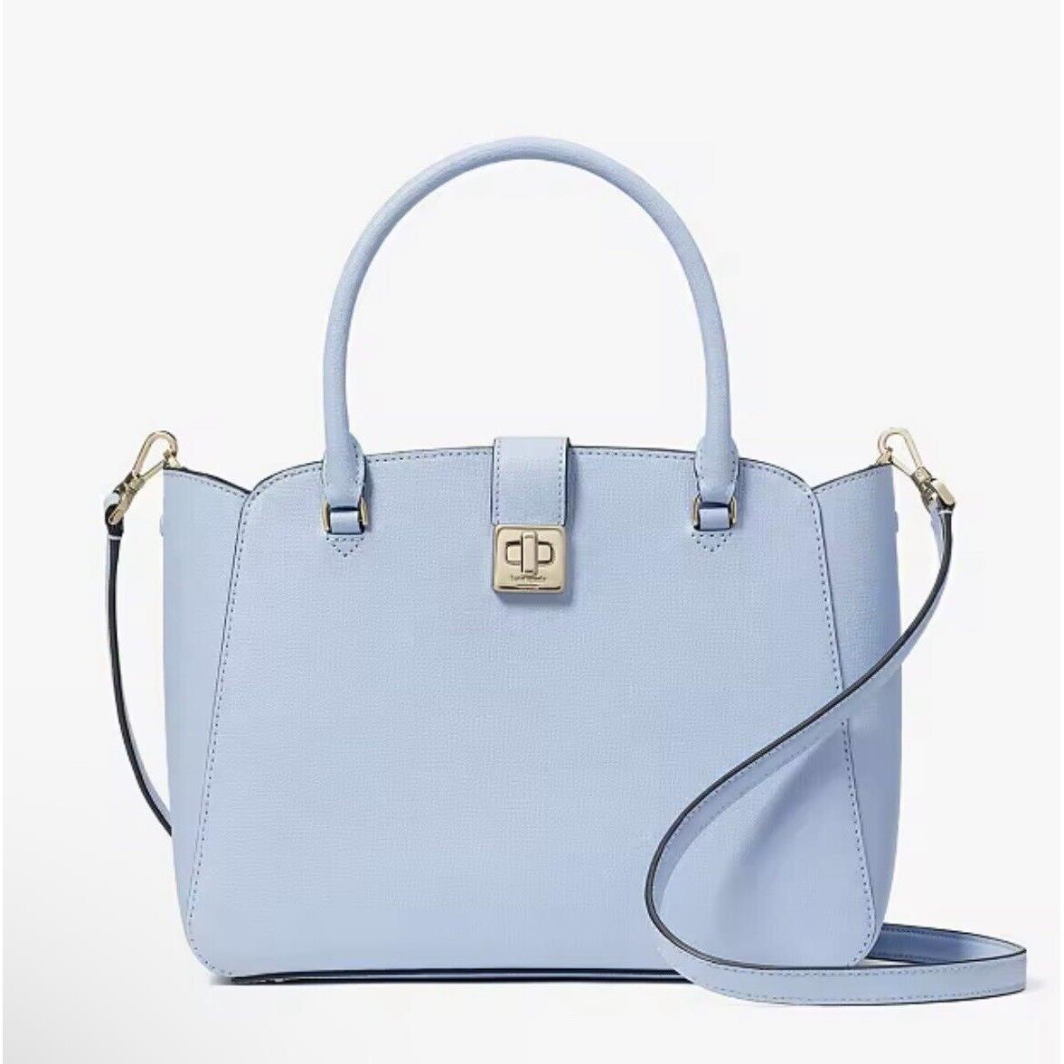 Kate Spade New York Phoebe Leather Top Zip Satchel Bag In North Star Blue