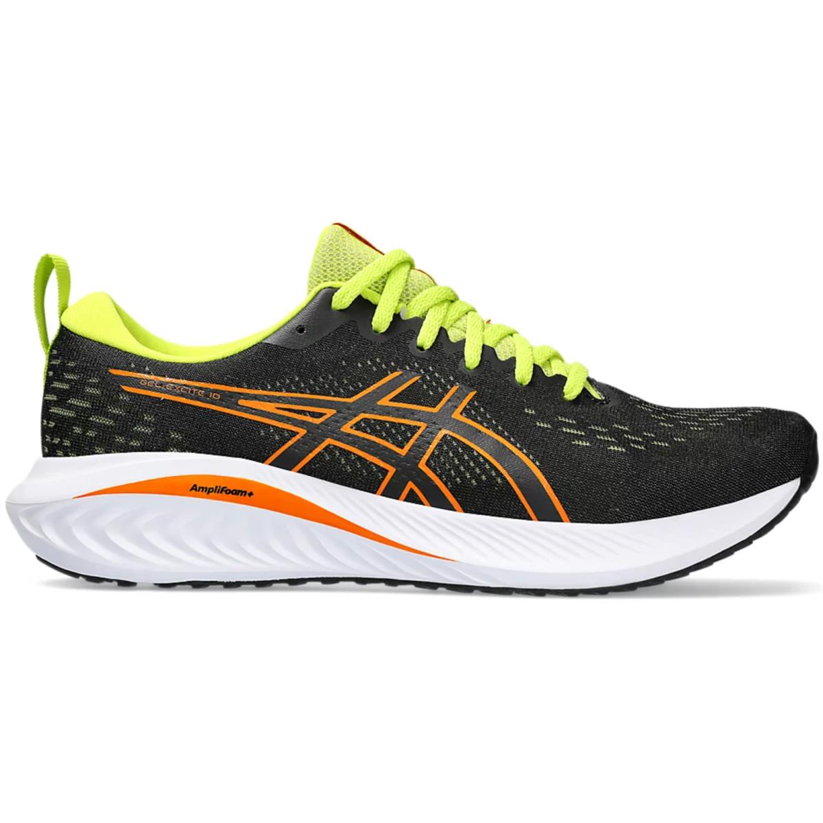 Asics Men`s Athletic Sneakers Running Shoes Casual dk Gray Orange All Sizes