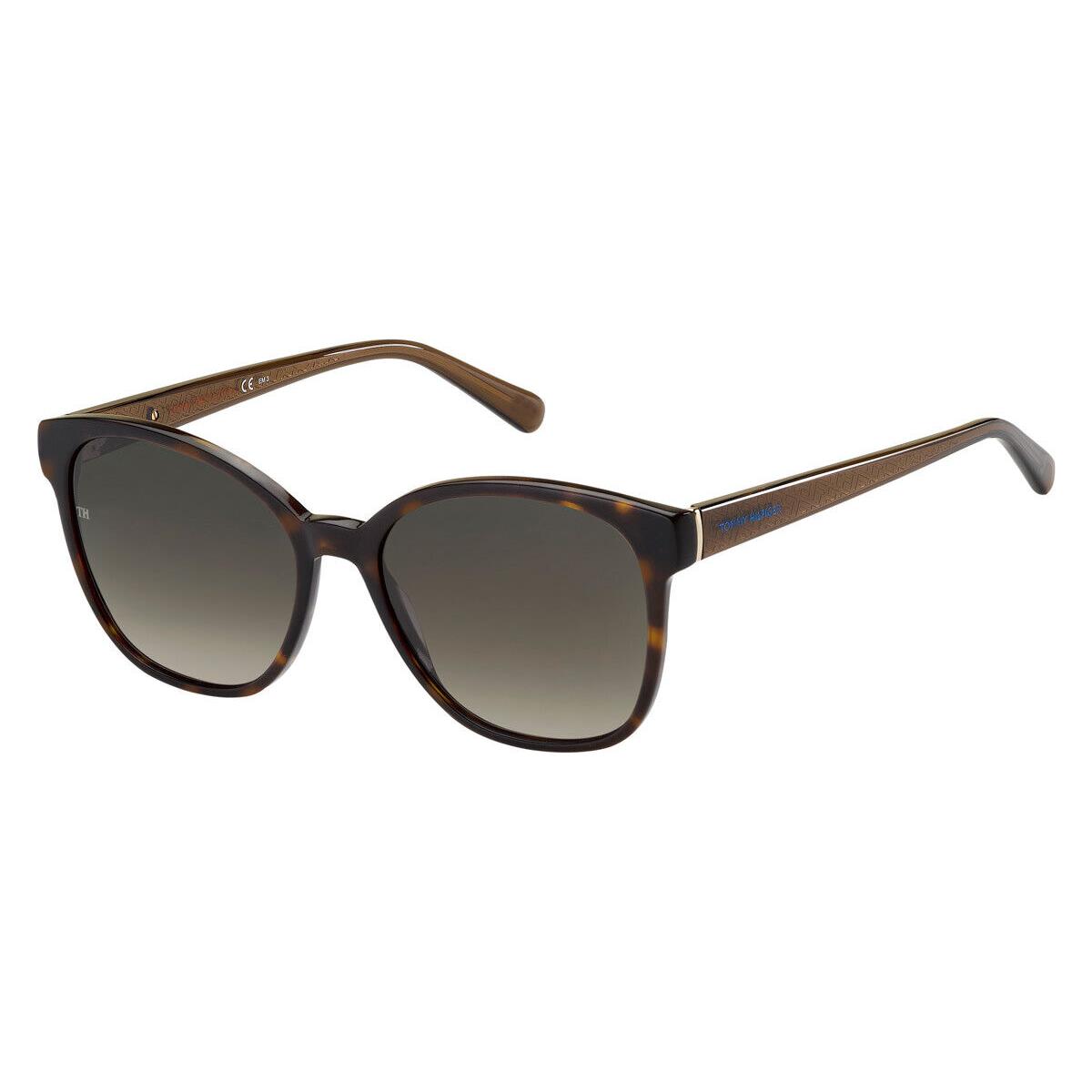 Toy Hilfiger 1811/S Sunglasses Women Dark Havana Square 55