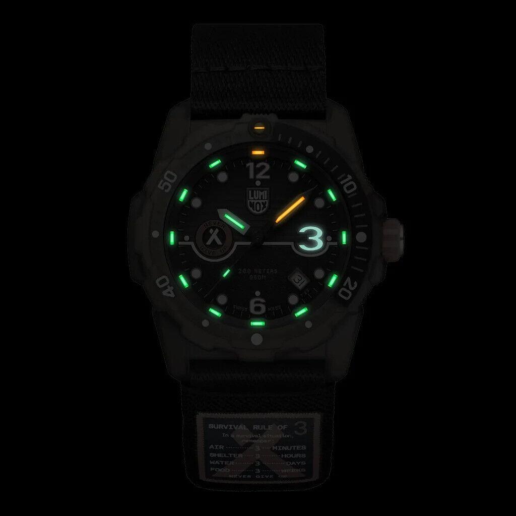 Luminox Men`s Bear Grylls Survival Eco Recycled Ocean Material 42mm Analog Watch