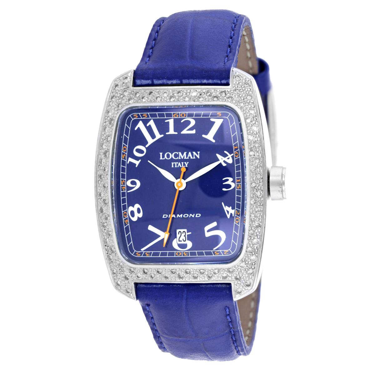 Locman Women`s Classic Blue Dial Watch - 488BL2D/BL
