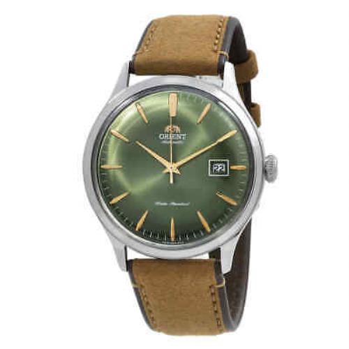 Orient Automatic Green Dial Men`s Watch RA-AC0P01E