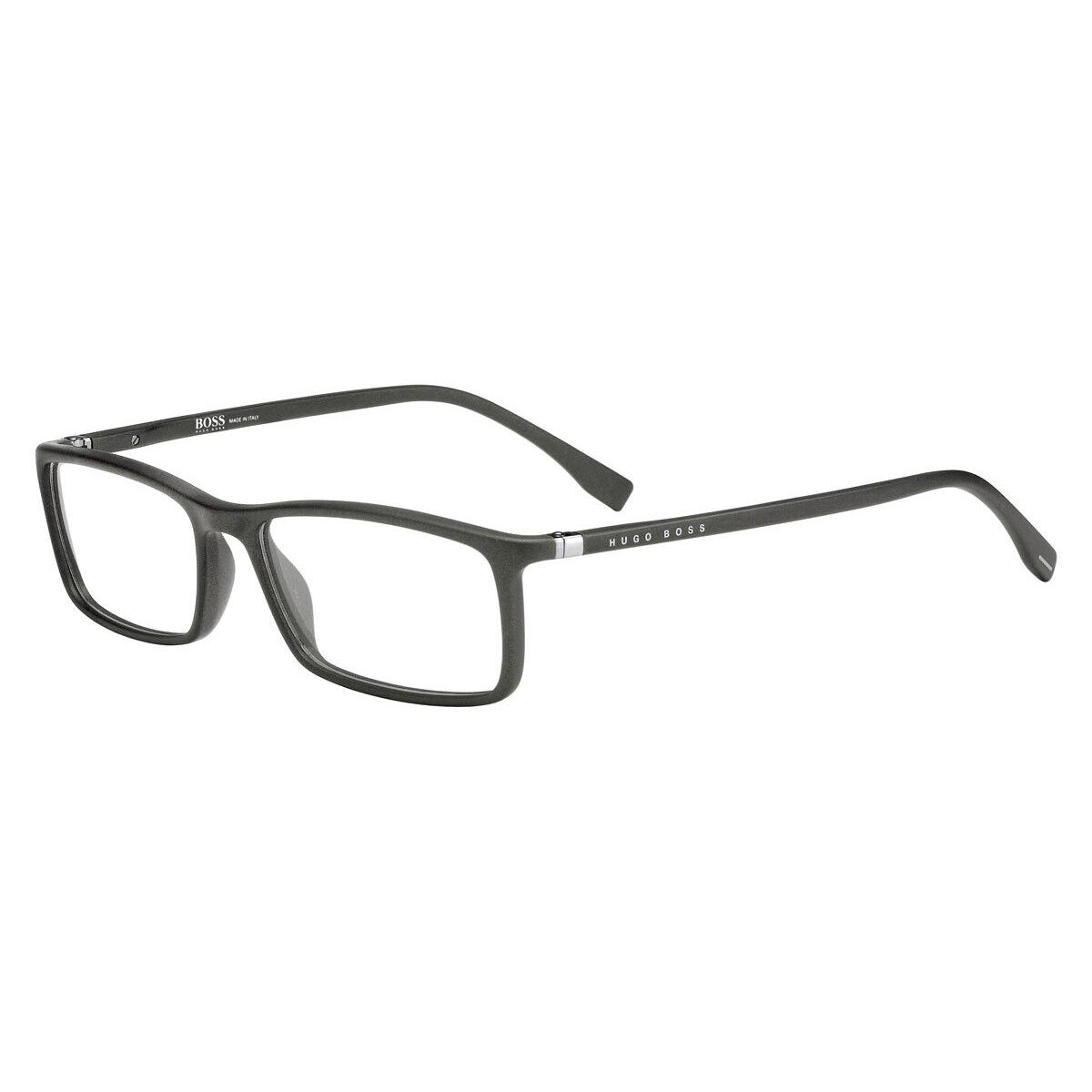 Boss 0680/it Eyeglasses Men Gray Rectangle 55mm