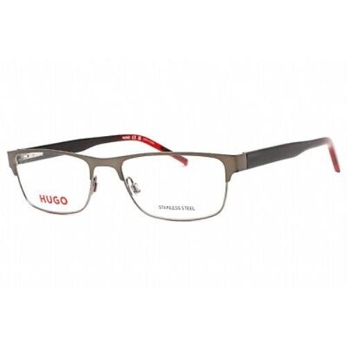 Hugo Boss HG 1263-0PTA 00 Dark Ruthenium Grey Eyeglasses