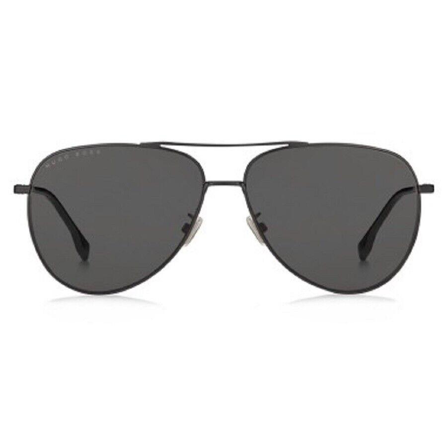 Hugo Boss HB1219FSK-I46IR-63 Sunglasses Size 63mm 150mm 14 Black Sunglasses NE - Frame: black, Lens: grey