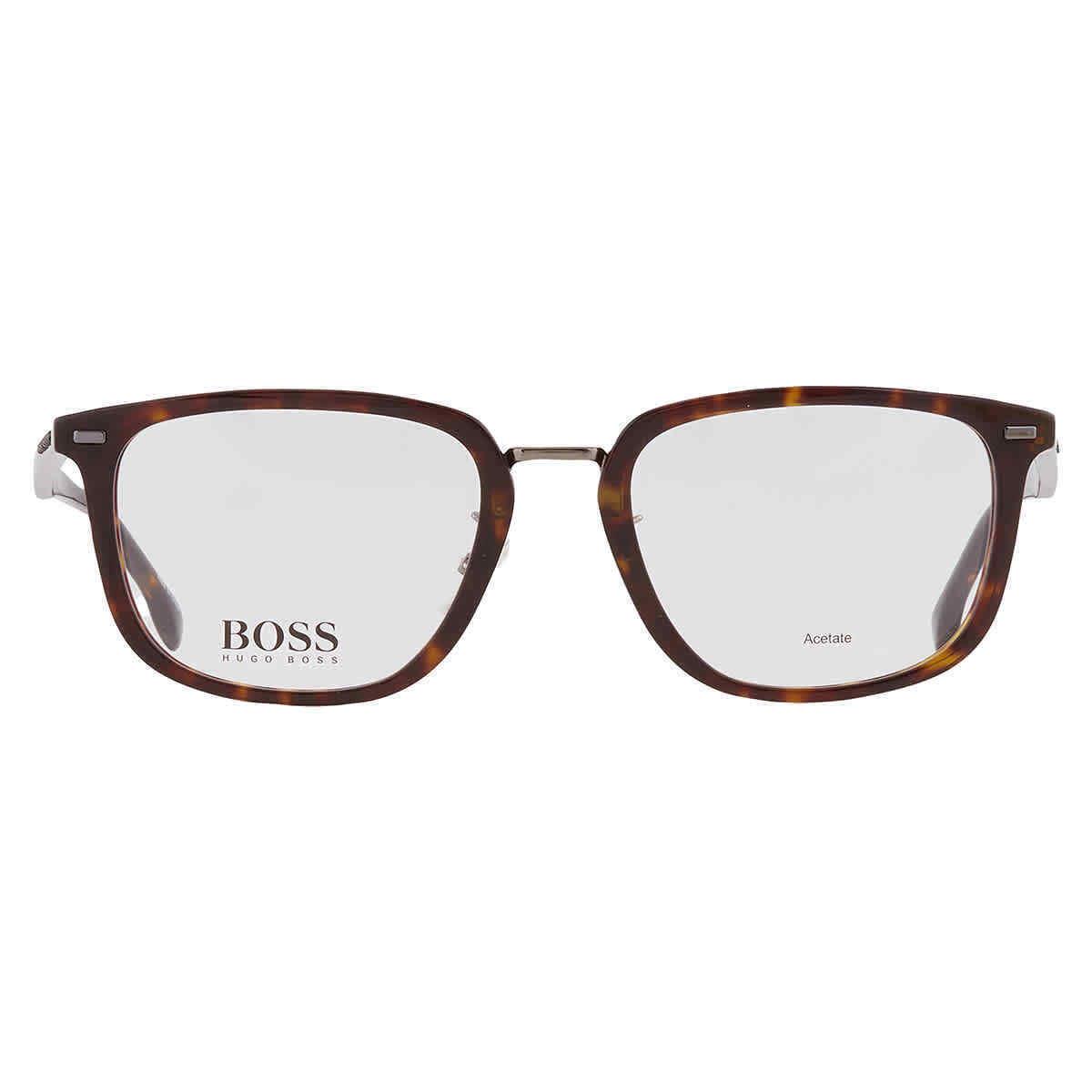 Hugo Boss Demo Square Men`s Eyeglasses Boss 1341/F 0086 54 Boss 1341/F 0086 54