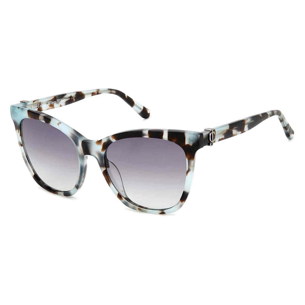 Juicy Couture Juc Sunglasses Women Havana / Gray Shaded 55mm - Frame: Havana / Gray Shaded, Lens: Gray Shaded