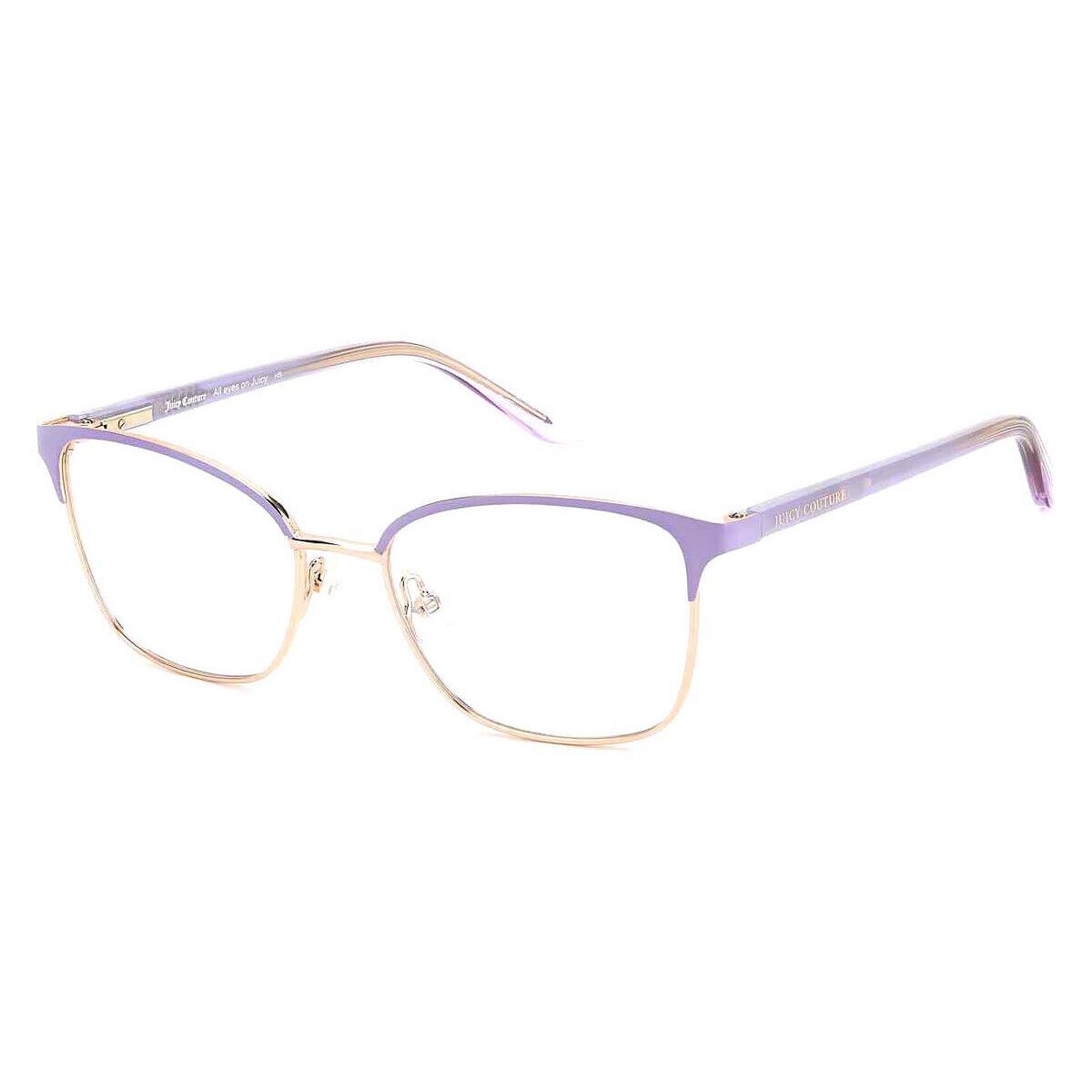 Juicy Couture Juc Eyeglasses Kids Matte Lilac 50mm - Frame: Matte Lilac, Lens: Demo