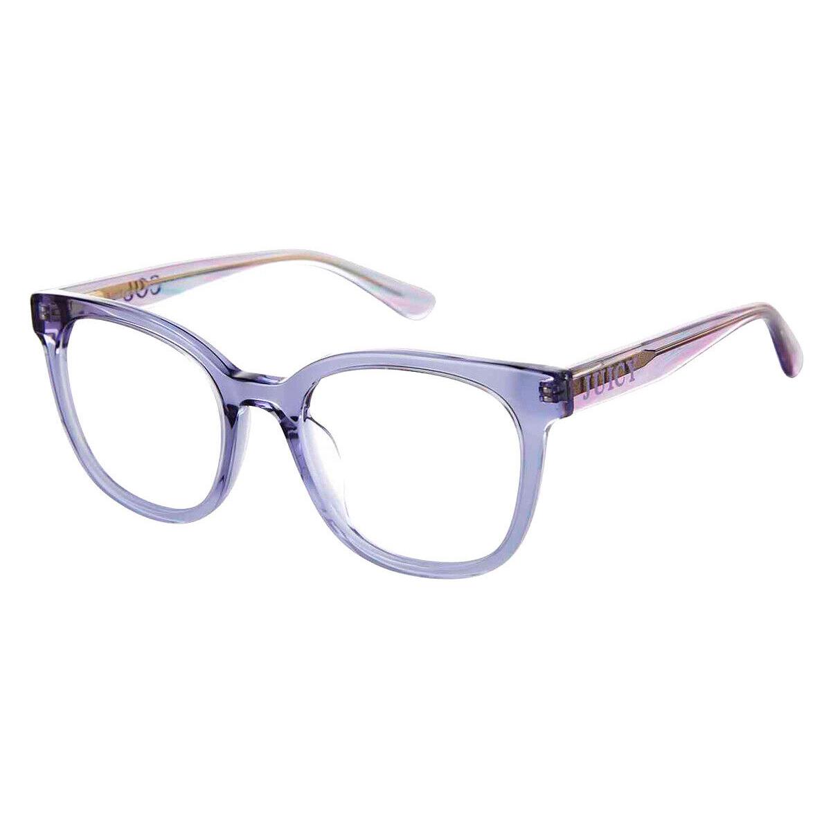 Juicy Couture Juc Eyeglasses Kids Plum 49mm - Frame: Plum, Lens: Demo