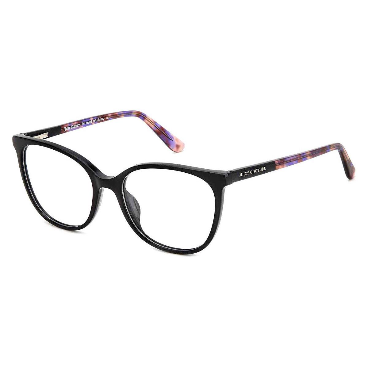 Juicy Couture Juc Eyeglasses Women Black 54mm - Frame: Black, Lens: Demo