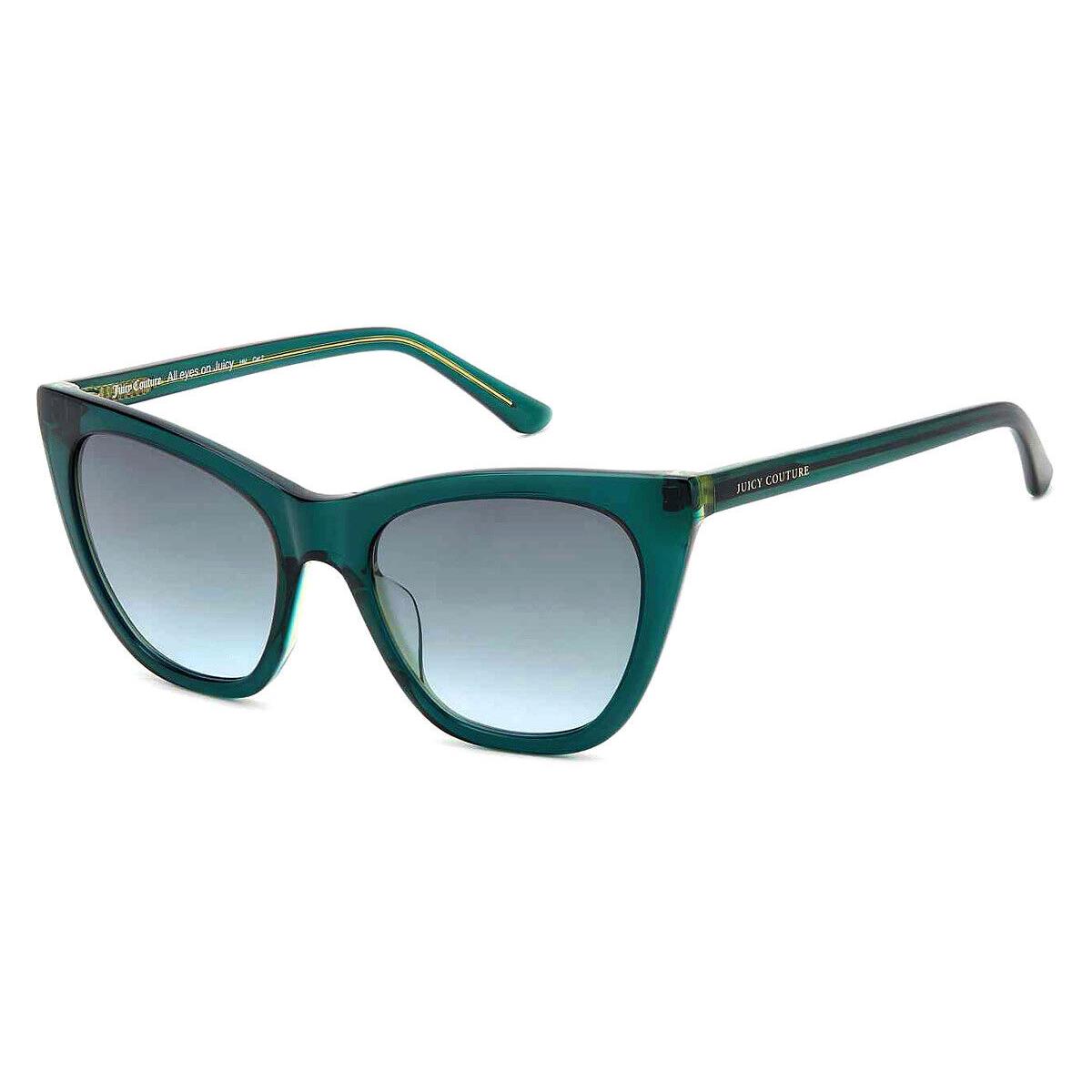 Juicy Couture Juc Sunglasses Crystal Green / Gray Shaded Green - Frame: Crystal Green / Gray Shaded Green, Lens: Gray Shaded Green