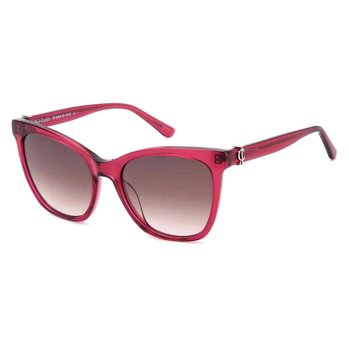 Juicy Couture Juc Sunglasses Crystal Mauve / Brown Gradient