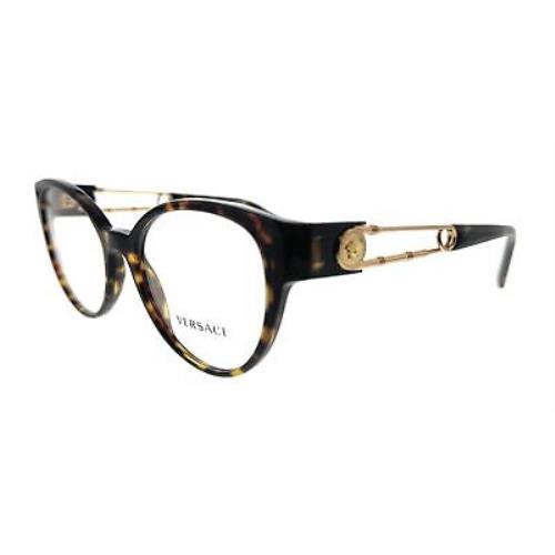 Versace 0VE3307 108 Havana Cateye Opticals