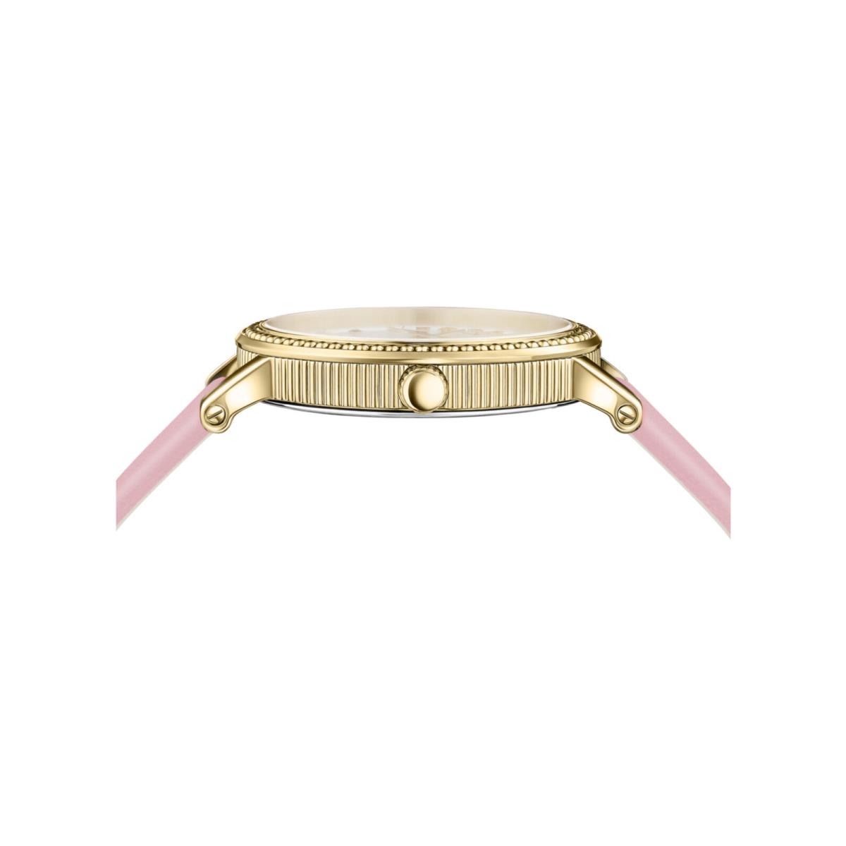 Versace Womens V-dollar Gold 37mm Strap Fashion Watch
