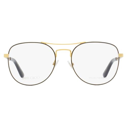 Jimmy Choo Pilot Eyeglasses JC200 Vue Gold/black 54mm