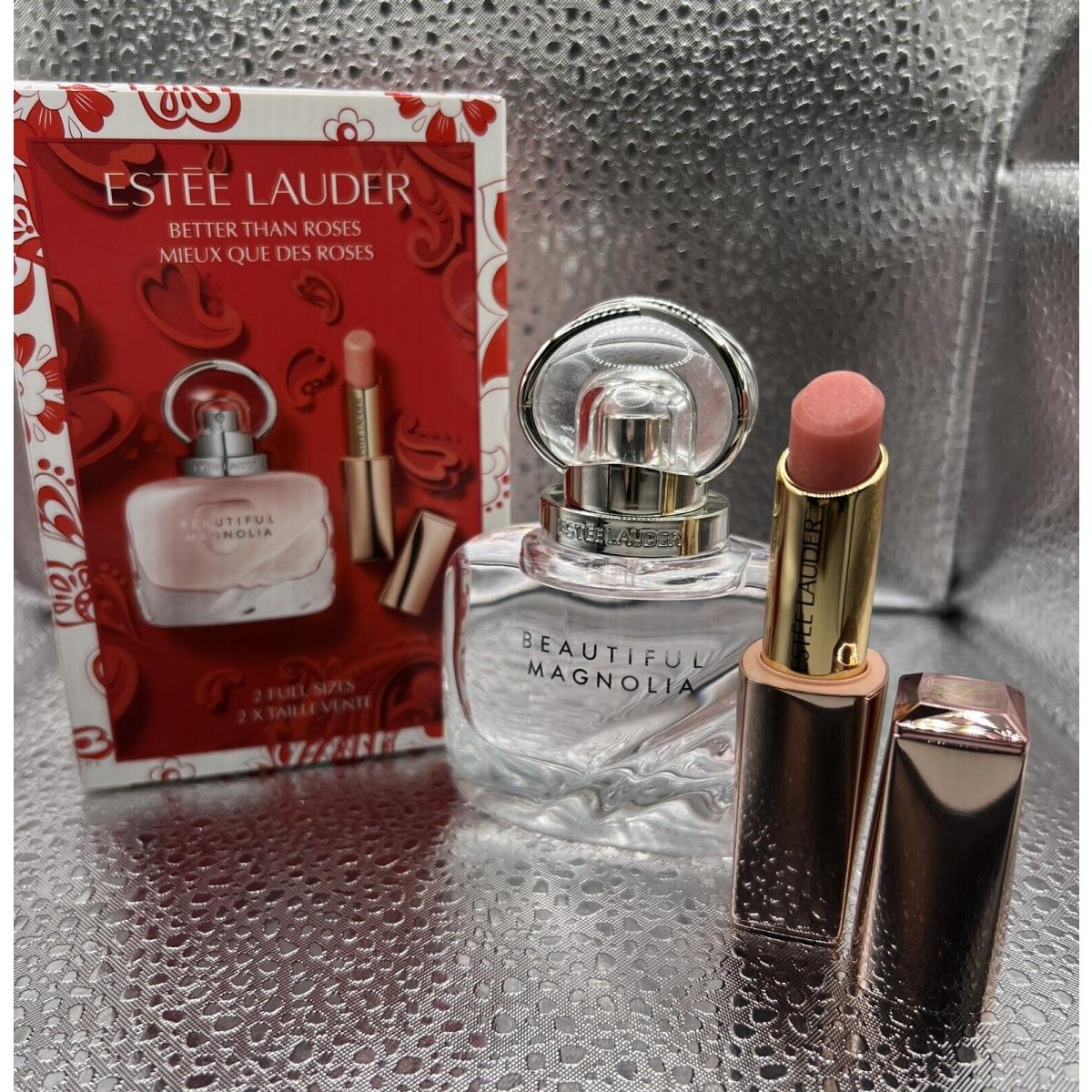 Est e Lauder 2-Pc. Better Than Roses Fragrance 1 oz Lipstick Set