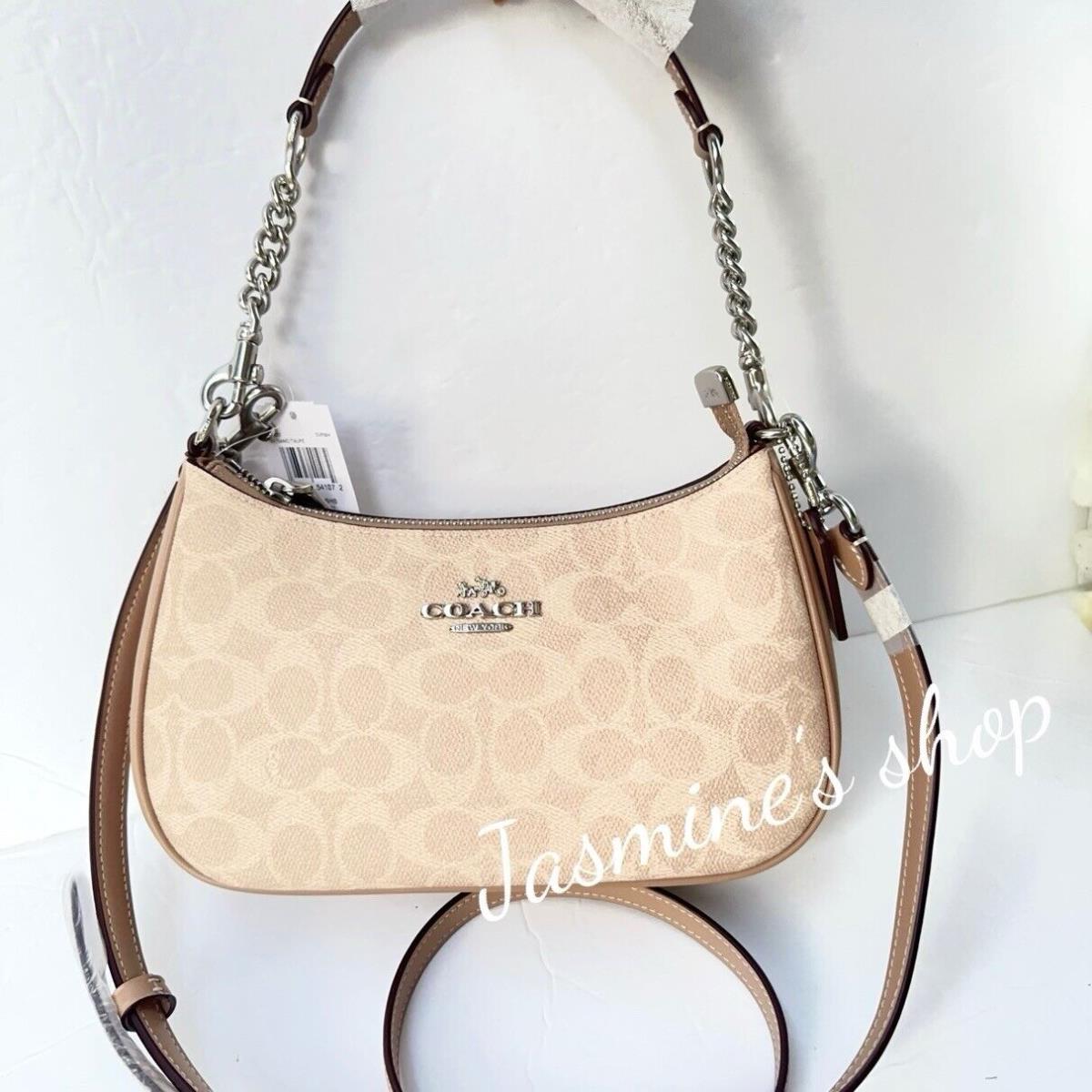 Coach Teri Shoulder Bag In Signature Canvas cv933