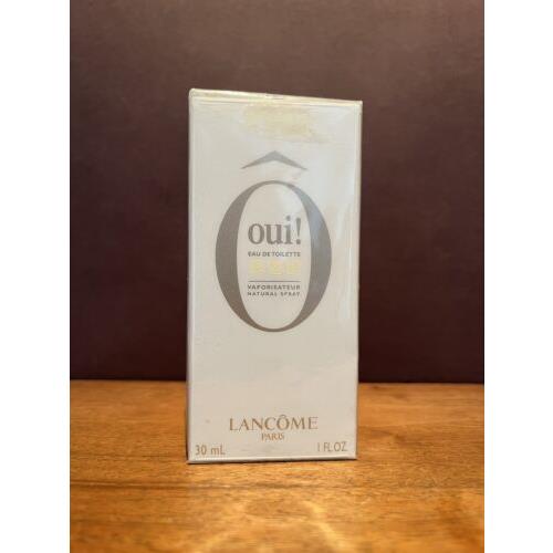 O Oui By Lancome 1 OZ / 30 ML Eau De Toilette Spray For Women Box Rare