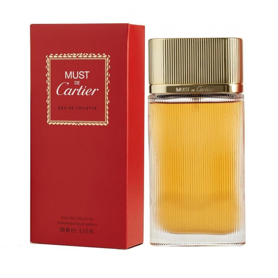Must DE Cartier Cartier 3.3 oz / 100 ml Eau De Toilette Women Perfume Spray