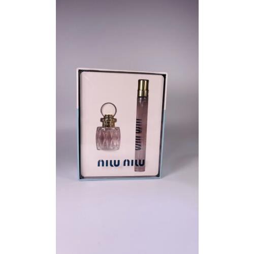 Miu Miu Eau De Toilette Gift Set Box Perfume