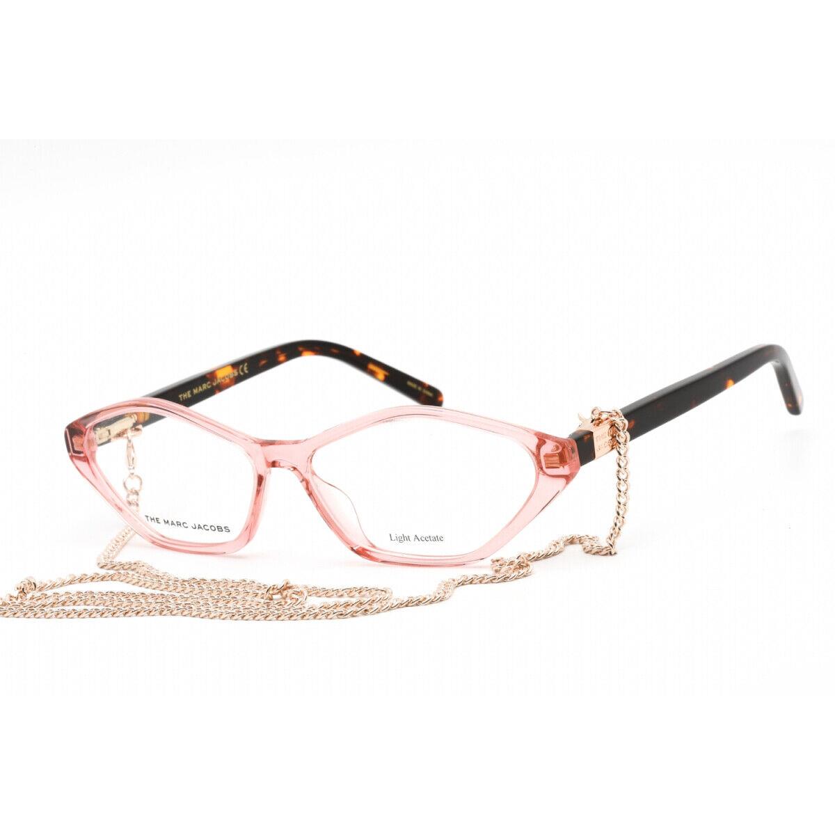 Marc Jacobs Marc 498 0HMV 00 Havana Peach 55mm Eyeglasses