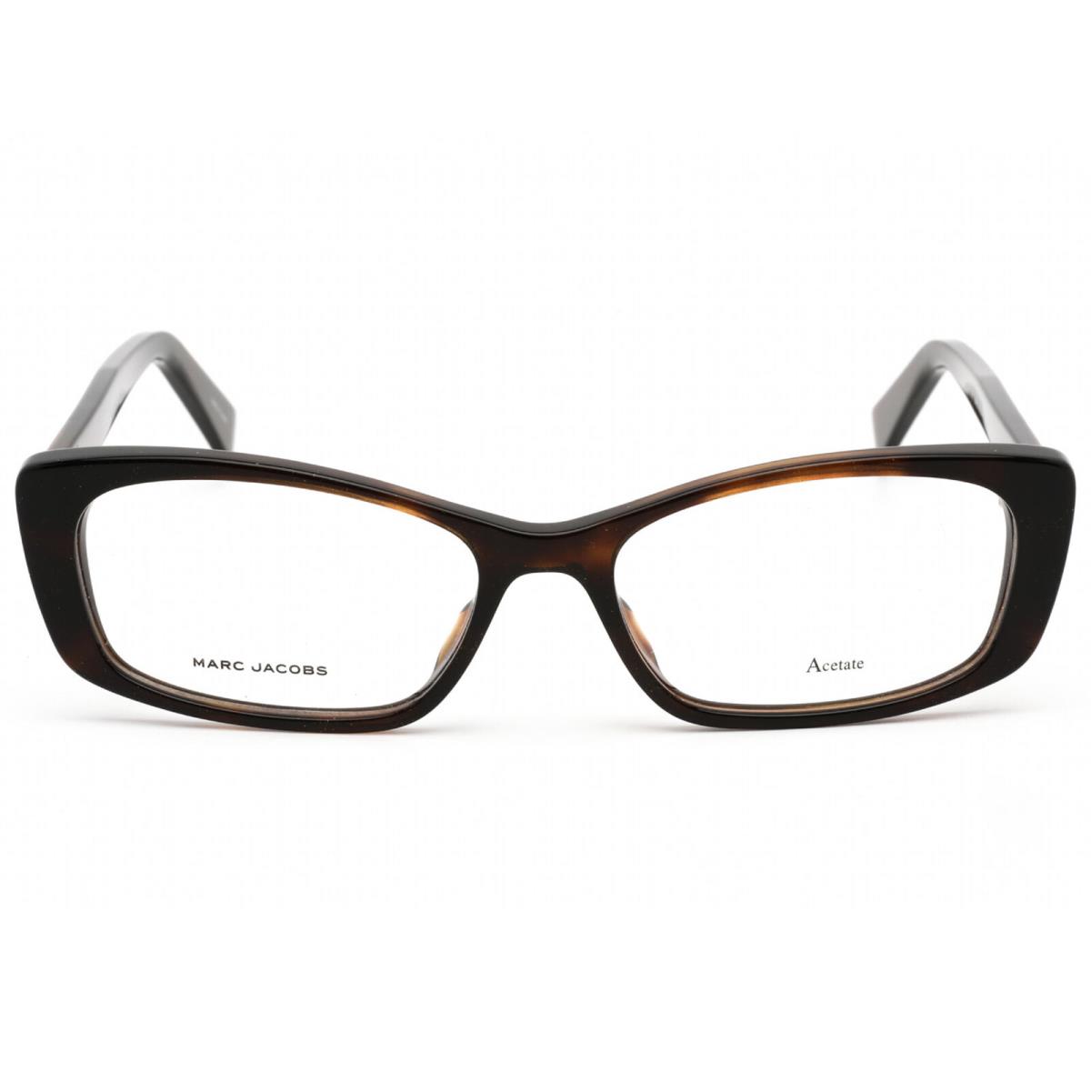 Marc Jacobs Women`s Eyeglasses Clear Lens Havana Glitter Frame Marc 429 0DXH 00