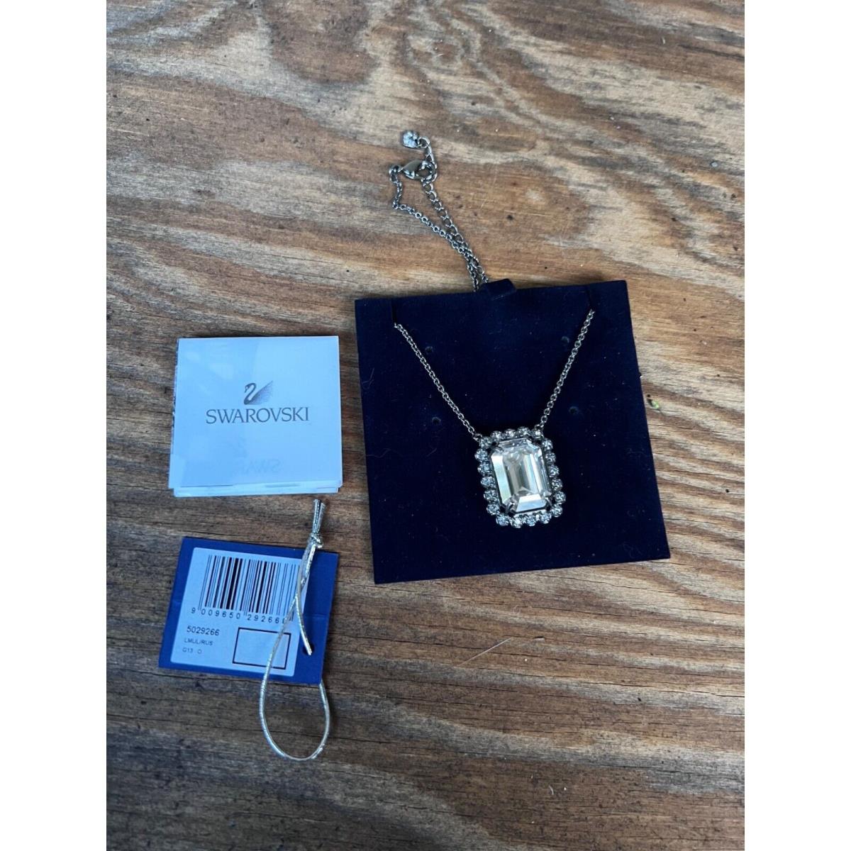 Swarovski By Shourouk Small Pendant Necklace 5029266 In Box