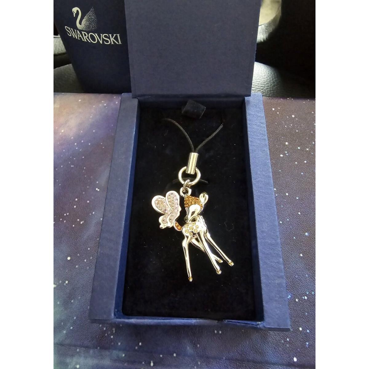 Swarovski Bambi Disney Phone Charm Crystal Jewelry