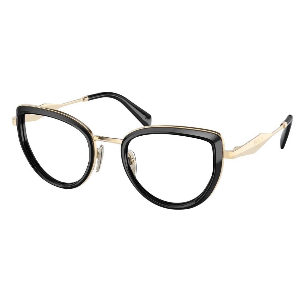 Prada PR 54ZV Black 1AB-1O1 Eyeglasses