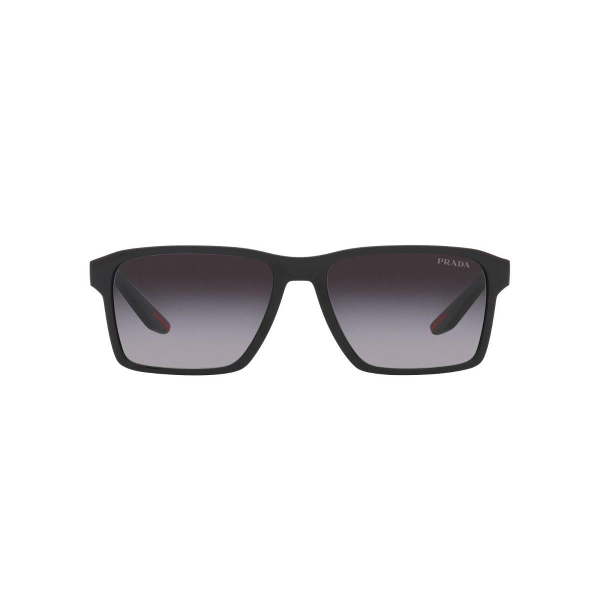 Prada Linea Rossa Sps 05YS Black/grey Shaded 1AB-09U Sunglasses - Frame: Black, Lens: Grey Shaded