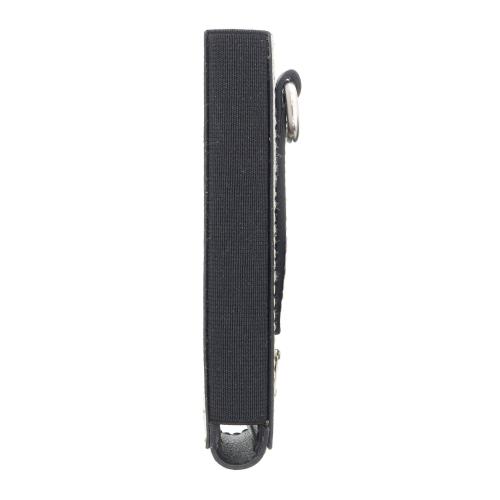Prada Silver Leather Signature Small Ipod Case Accessory Bag Charm