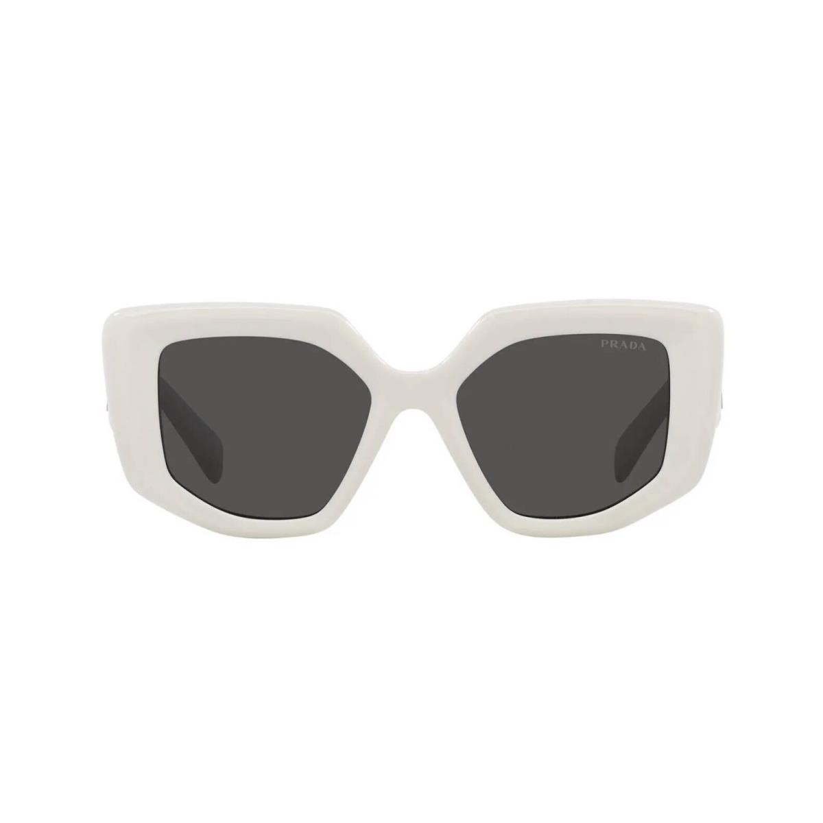 Prada PR 14ZS White/dark Grey 1425/S0 Sunglasses