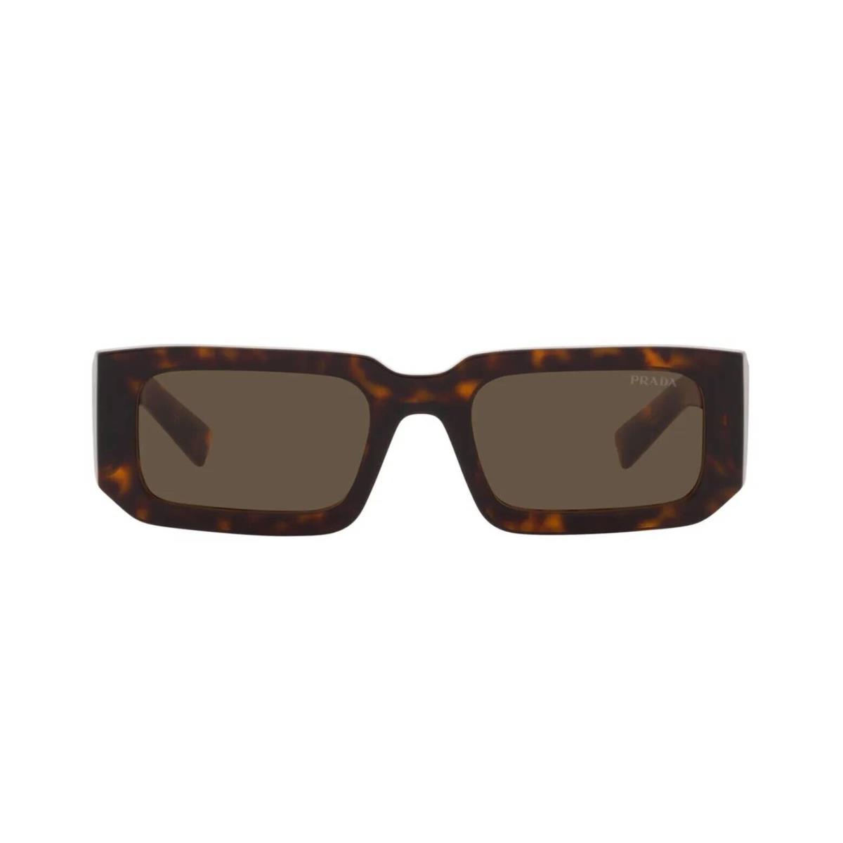 Prada Symbole PR 06YS Tortoise/dark Brown 2AU-8C1 Sunglasses