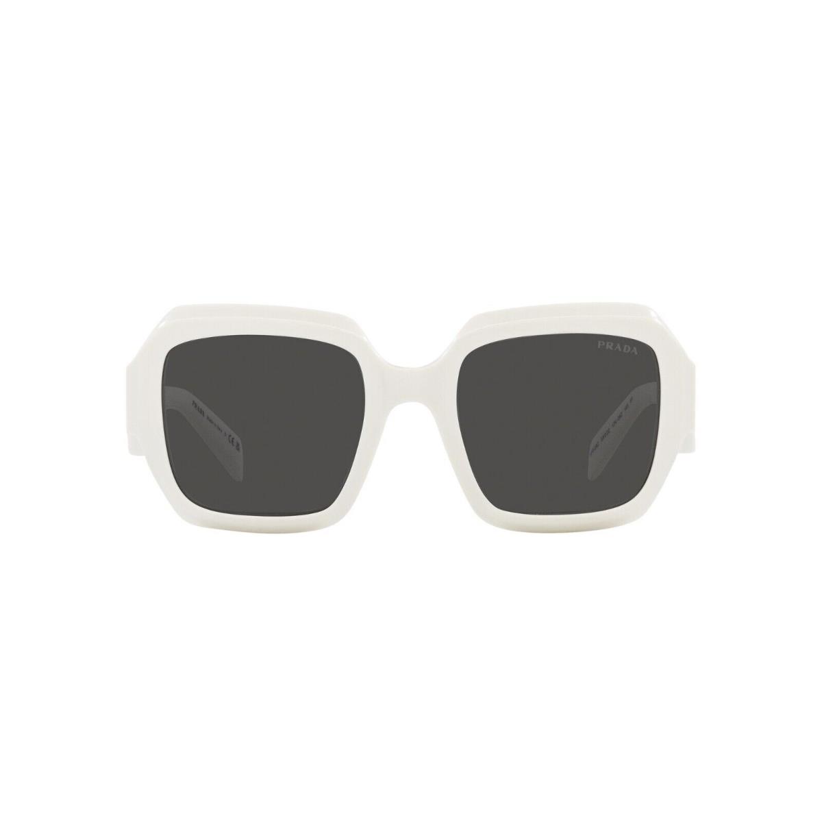 Prada PR 28ZS White/dark Grey 17K-08Z Sunglasses