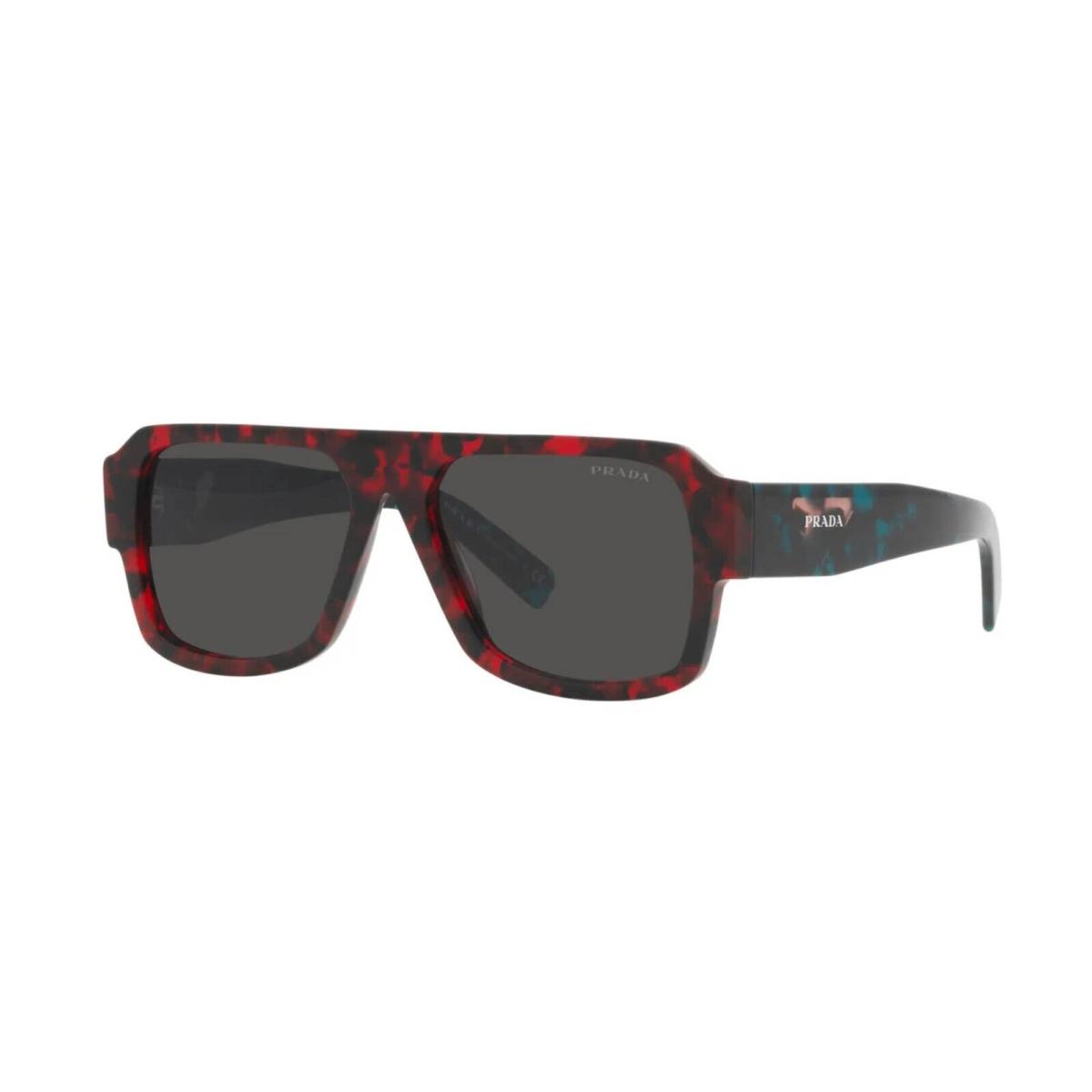 Prada PR 22YS Havana Red/dark Grey 09Z5S0 Sunglasses