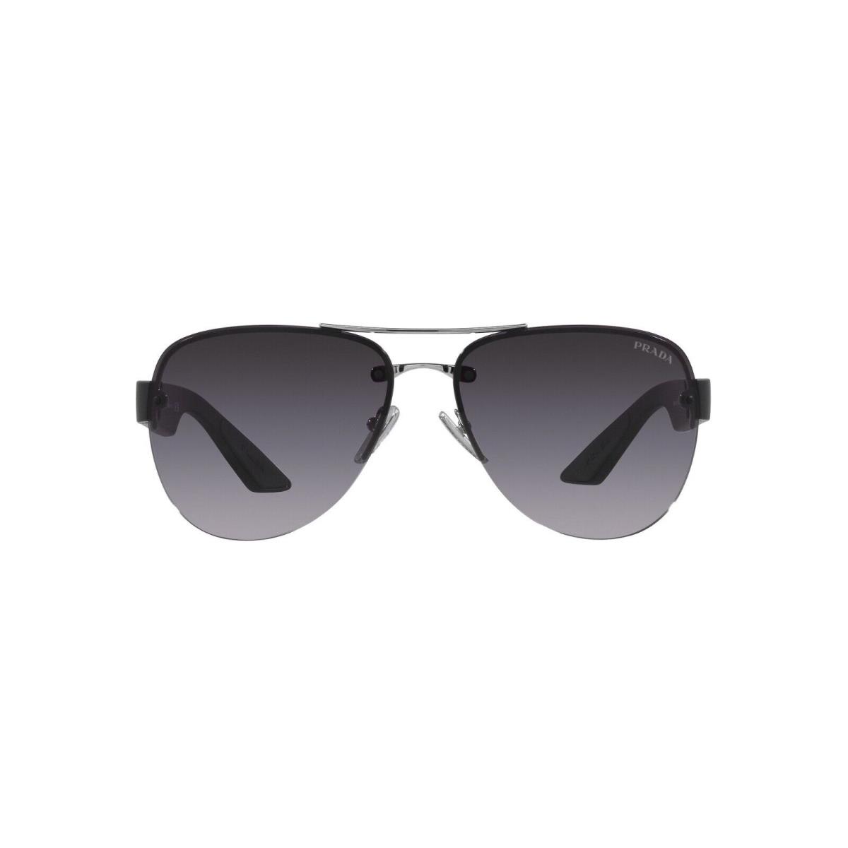 Prada Linea Rossa PS 55YS Silver/grey Shaded 1BC-09U Sunglasses