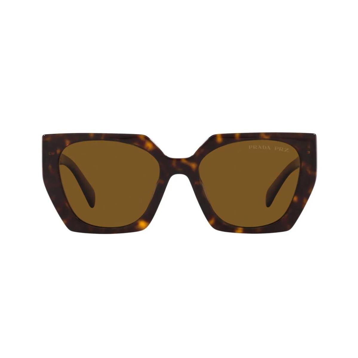 Prada Monochrome PR 15WS Havana/brown Polarized 2AU-5Y1 Sunglasses