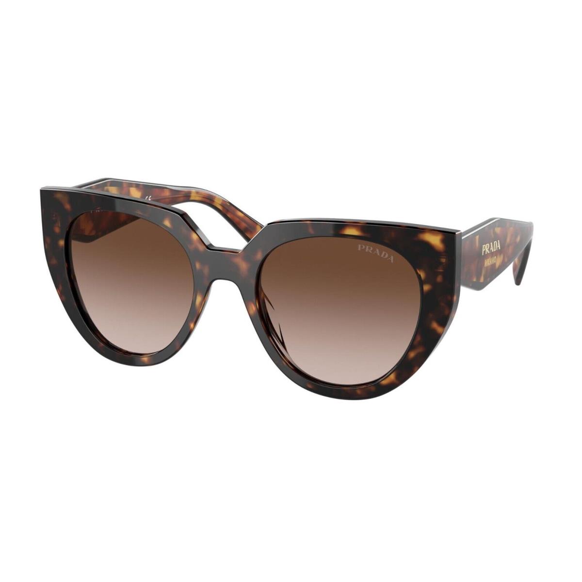 Prada Monochrome PR 14WS Tortoise/brown Shaded 2AU-6S1 Sunglasses