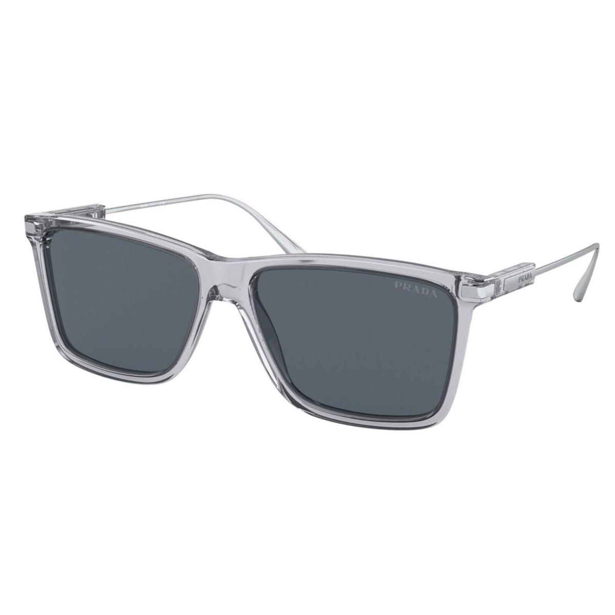 Prada PR 01ZS Transparent Grey/blue U43-0A9 Sunglasses