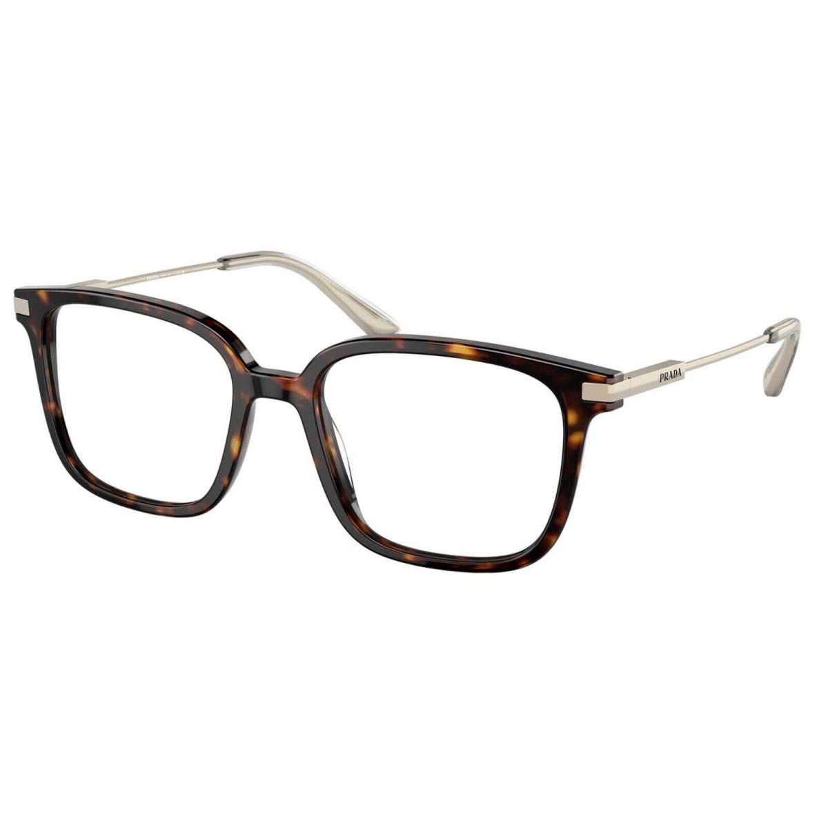 Prada PR 04ZV Havana 2AU-1O1 Eyeglasses