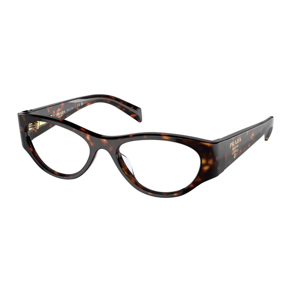 Prada PR 06ZV Havana 2AU-1O1 Eyeglasses