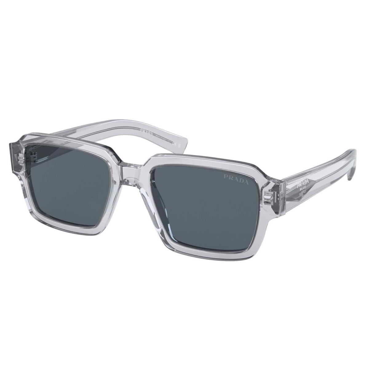 Prada PR 02ZS Transparent Grey/blue U43-0A9 Sunglasses