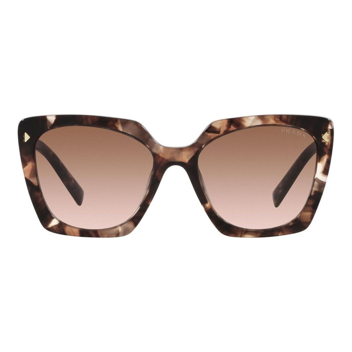 Prada PR 23ZS Caramel Havana/brown Shaded 07R-0A6 Sunglasses