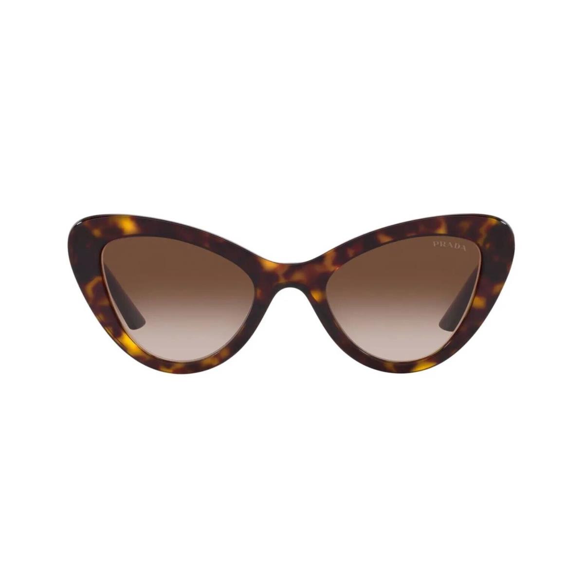 Prada PR 13YS Tortoise/brown Shaded 2AU6S1 Sunglasses