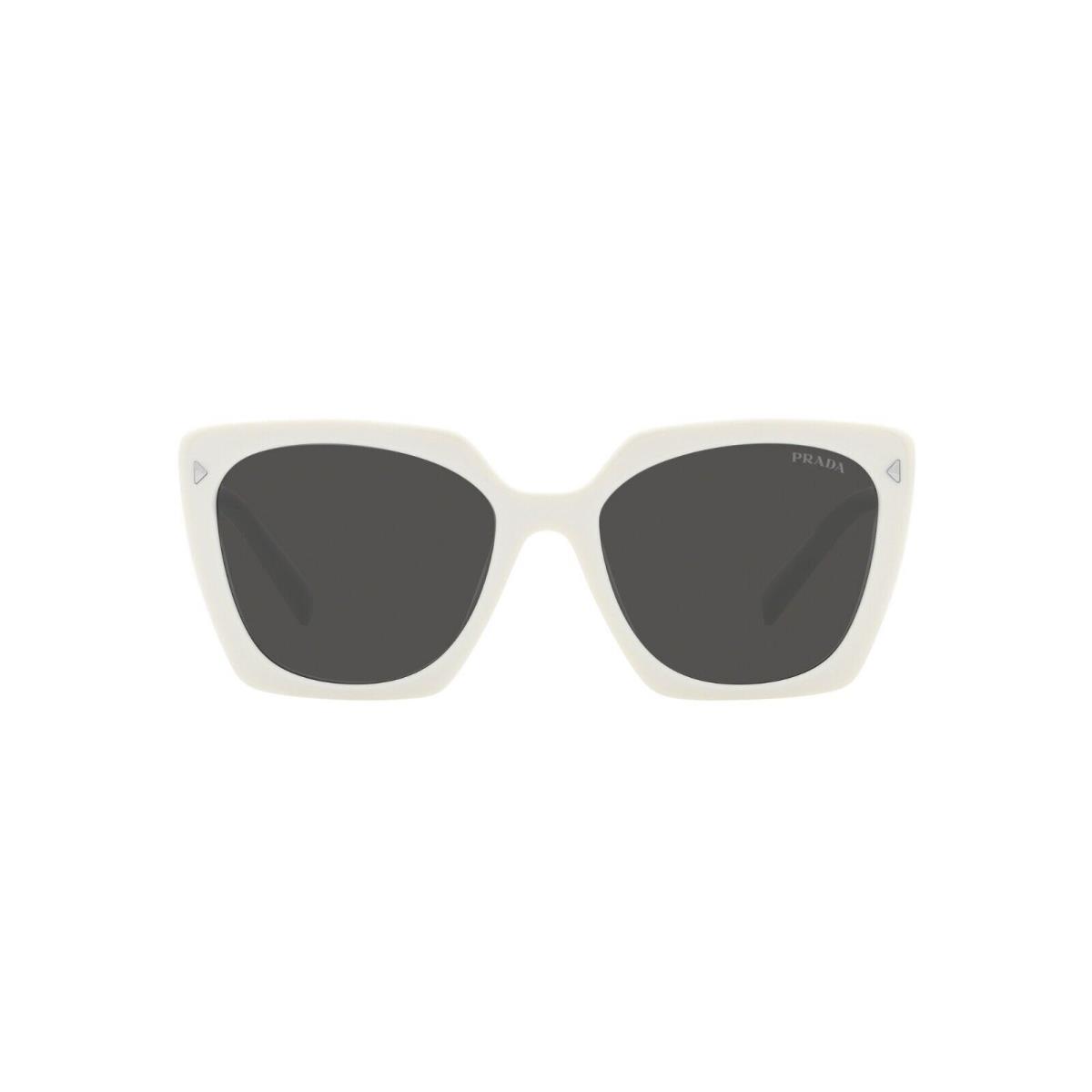 Prada PR 23ZS White/dark Grey 142-5S0 Sunglasses